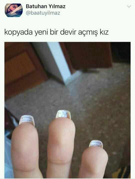 Sizin de uyguladığınız sıra dışı kopya çekme yöntemi var mı??