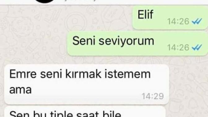 Bu tiple saat bile ayarlayamazmışım, size hoşlandığınız kişi böyle dese tepkiniz ne olurdu?