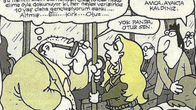Otobüslerde "arka boşluğu" gören şoförler ilahi bir güçle donatılmış olabilir mi?