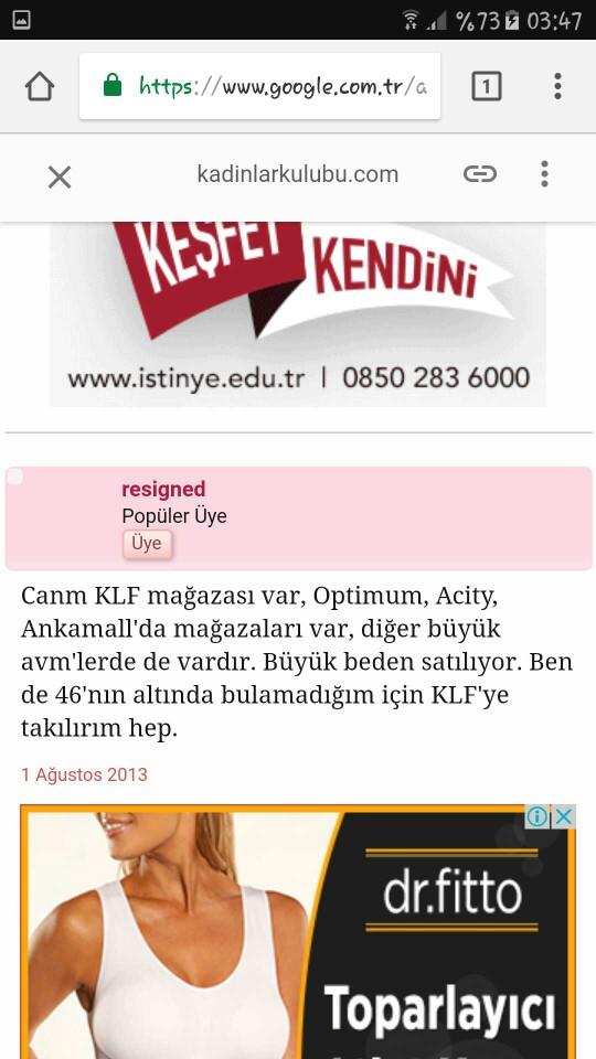ANKARA'DA BİLDİĞİNİZ BÜYÜK BEDEN SATAN MAĞAZA VAR MI ACABA?