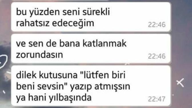 Kendini "Anonim" olarak tanıtan biri bana mesajlar atıyor ne yapabilirim (açıklamaya bakın)?