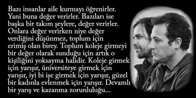 Devamlı bir yarış ve kazanma zorunluluğu hissediyor musunuz?