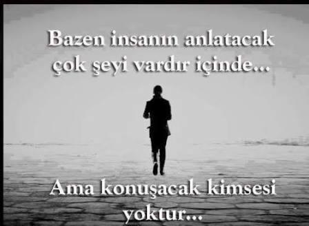 Bazen durduk yere kendini çok yalnız hissediyor musun sende ? (Resimli) ?