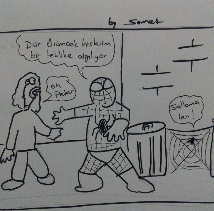 Karikatür sever misiniz ben yaptım nasıl olmuş ?