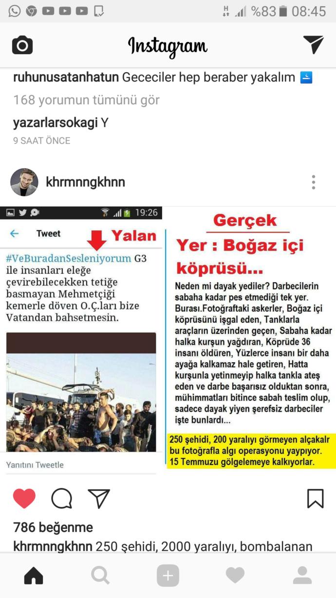 15 temmuz hakkında ne düşünüyorsunuz?