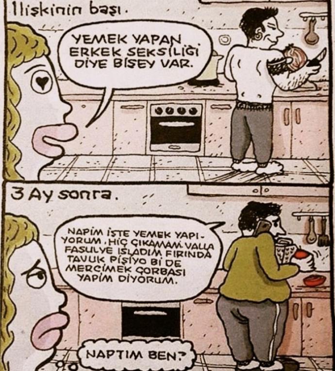 Yemek yapan eş ister misiniz?