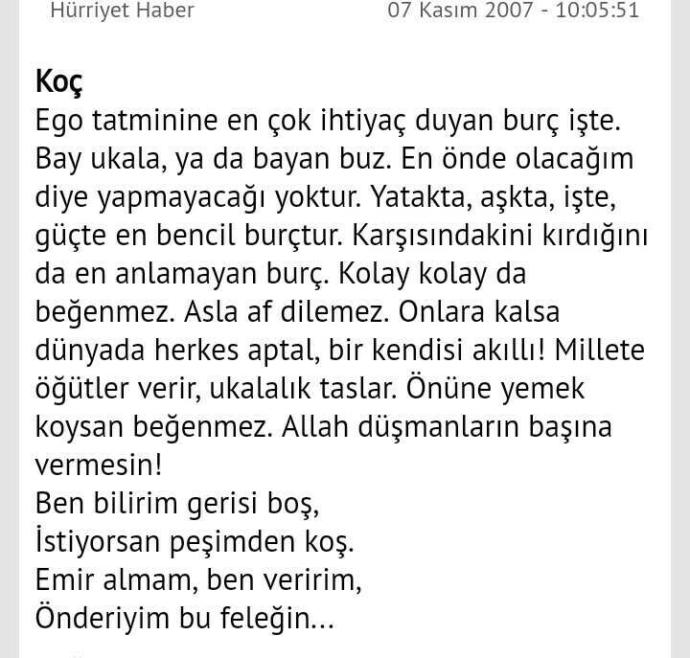 Koc burcu sizce?