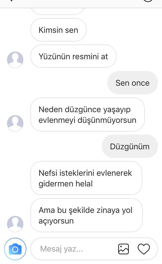 Beni istemeye gelen Ada'ma fake adresten yazdım ?
