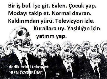 Sizin için "özgürlük" nedir? Özgür olduğunuzu düşünüyor musunuz?