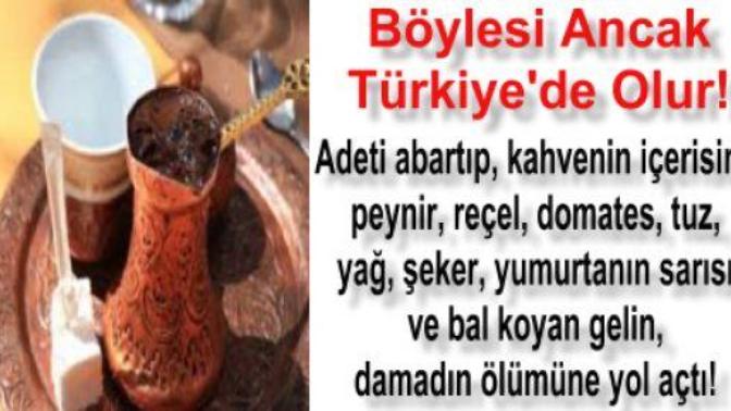 Damat kahvesine tuzdan başka ne koyabiliriz?