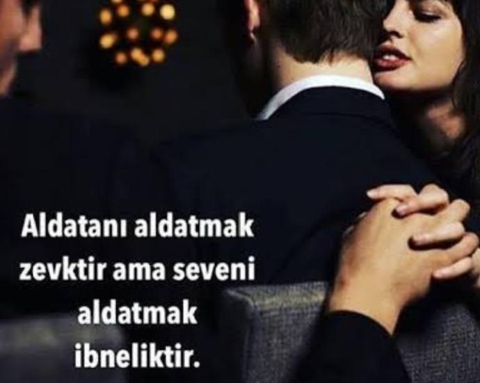 Intikam aldiniz mi hic aldatani aldatma gibi???