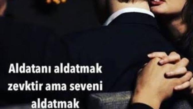 Intikam aldiniz mi hic aldatani aldatma gibi?