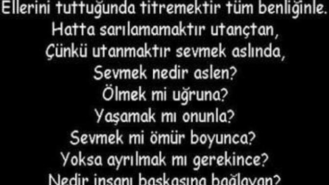Sevmenin sebebi olur mu? Hangi sebeptir yari diğerlerinden ayrı tutan?
