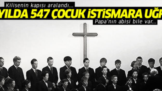 Dünyanın konuşmadığı bir mesele Vatikan da dönen pis işler Çocuk istismarı?