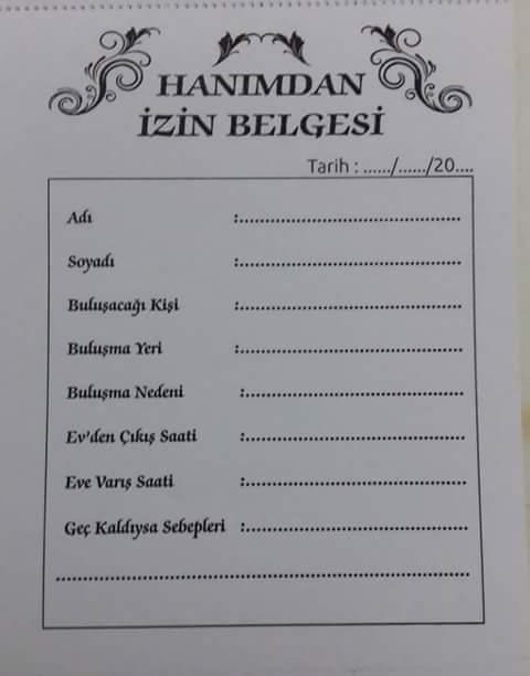 Bir yere giderken eşinizden/sevgilinizden izin alır mısınız? Eşiniz/sevgiliniz gittiği yeri size bildirmek zorunda mı?
