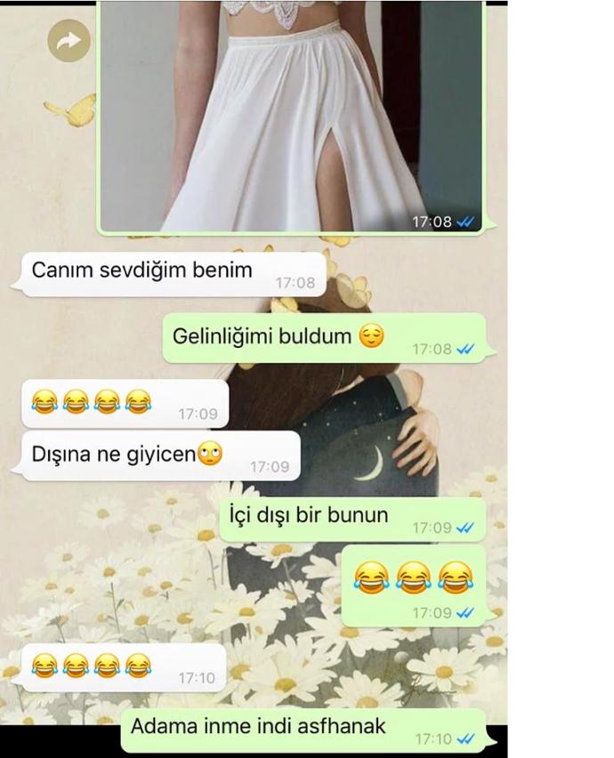 Müstakbel eşinizin giyeceği gelinliğe karışır mısınız?