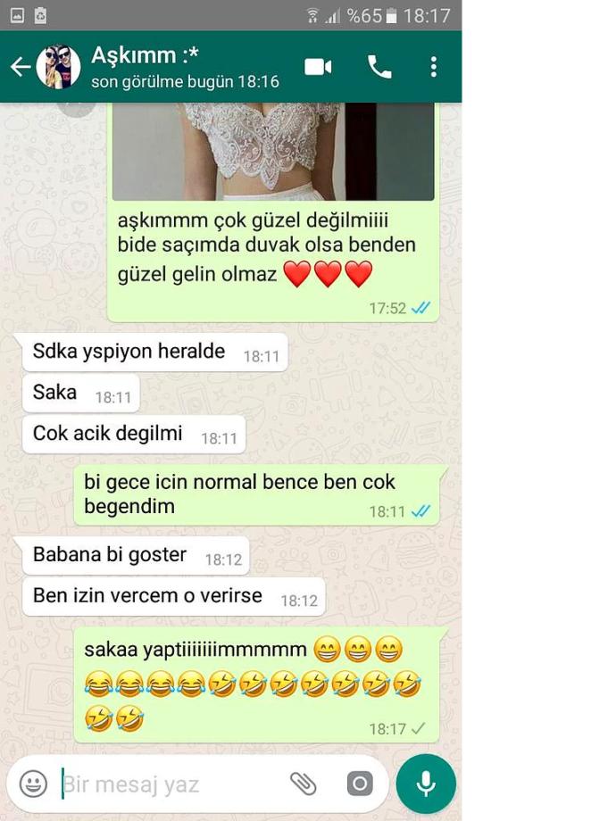 Müstakbel eşinizin giyeceği gelinliğe karışır mısınız?