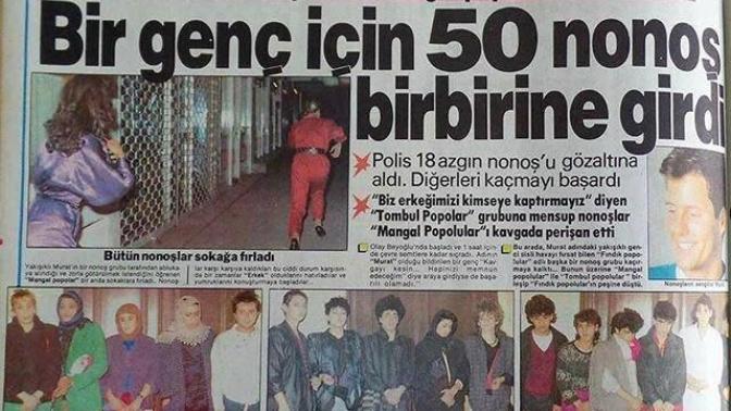 90 larda gazete mansetleri nasildi?