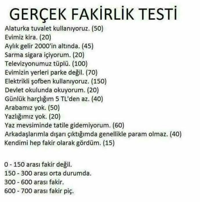 KIM DAHA FAKİR??