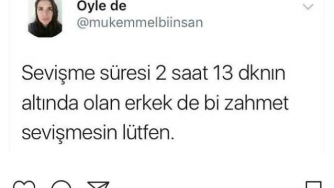 Boyle diyen kadinlar var mi ya gercekden de 😂 ama cevap efsane?