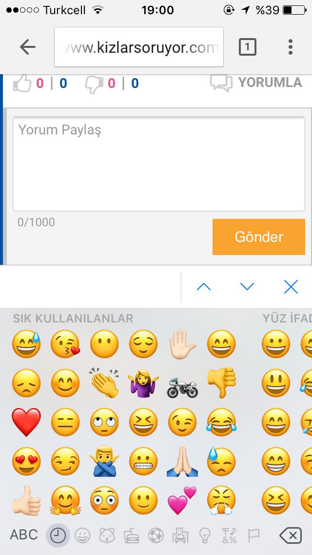 İPhone ü olanlar.. o emolojileri kullanmasa Bile sık kullanılanlarda bu işaretler olur mu?