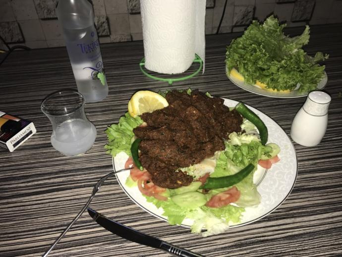 Çiğ köfte ve Rakıya hayır der misiniz?