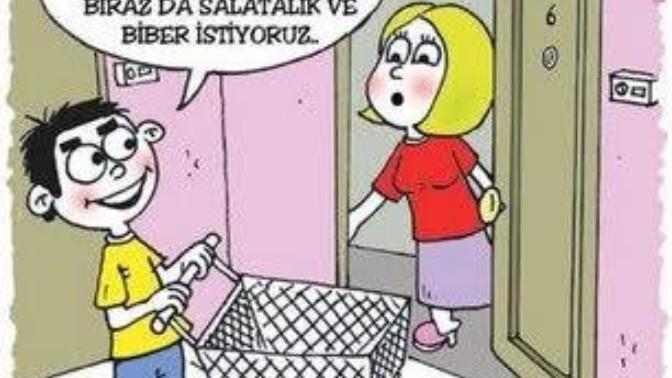 Komşudan istenecek en absürt şey nedir?