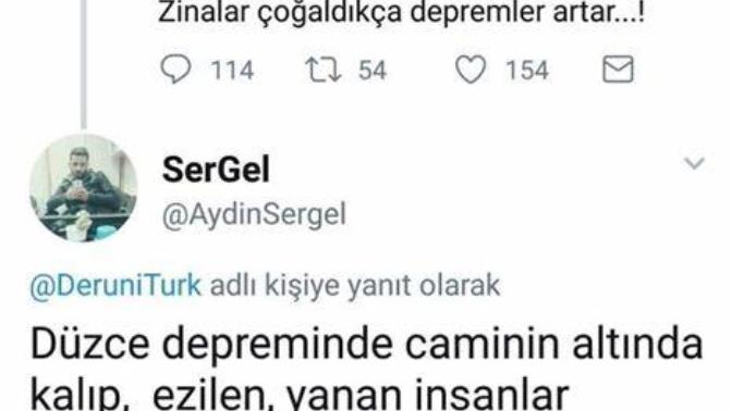 Sizce depremlerin artmasının nedeni zinaların artması mı?