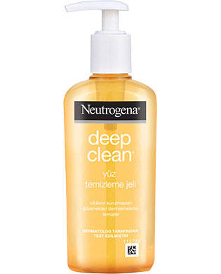 Neutrogena deep clean yüz temizleme jelini kullanan var mı?