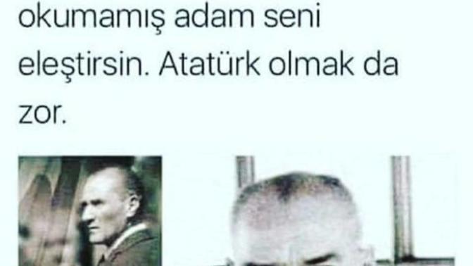 Atatürk'ü eleştirenler hakkında ne düşünüyorsunuz?