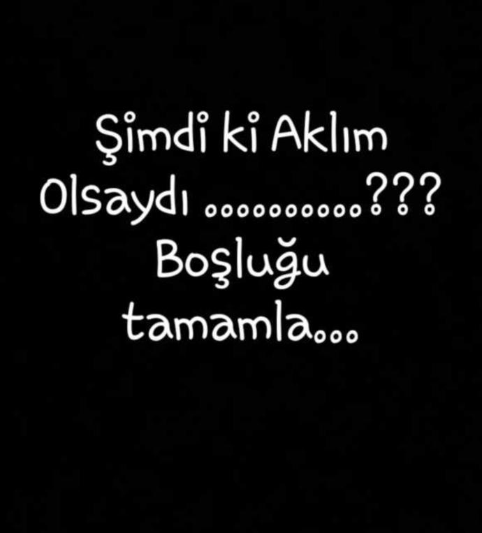 Boşluğu tamamla 😈😂😎😏?