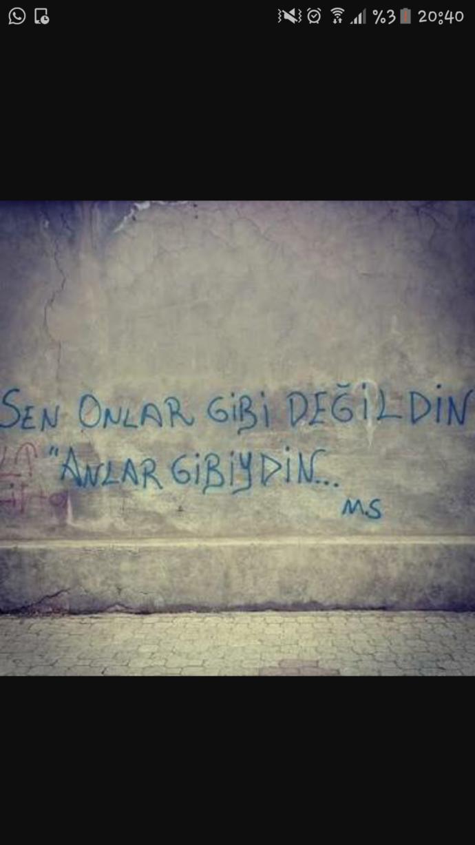 Şimdiye kadar rastladığınız en güzel duvar yazısı?