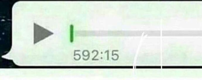Whatsapp ses kaydı sınırı??