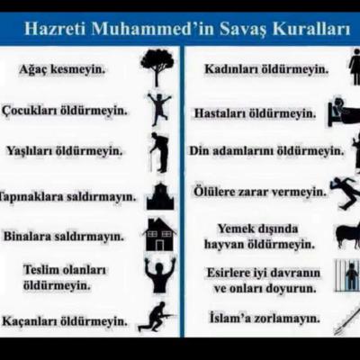 Hz. Muhammedin Savaş Kurallarını bilen var mı? - KizlarSoruyor