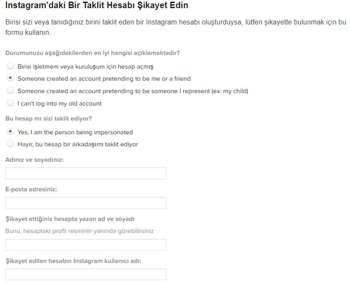 Şifresi ve e-postası unutulan Instagram hesabı nasıl kapatılır?