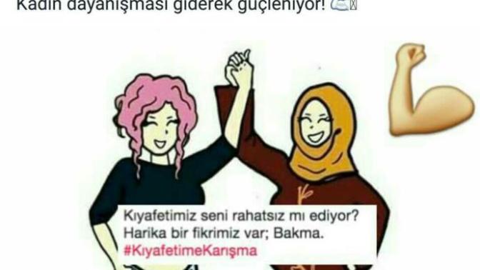 Son zamanlarda gördüğüm en güzel kadın dayanışma haraketi?