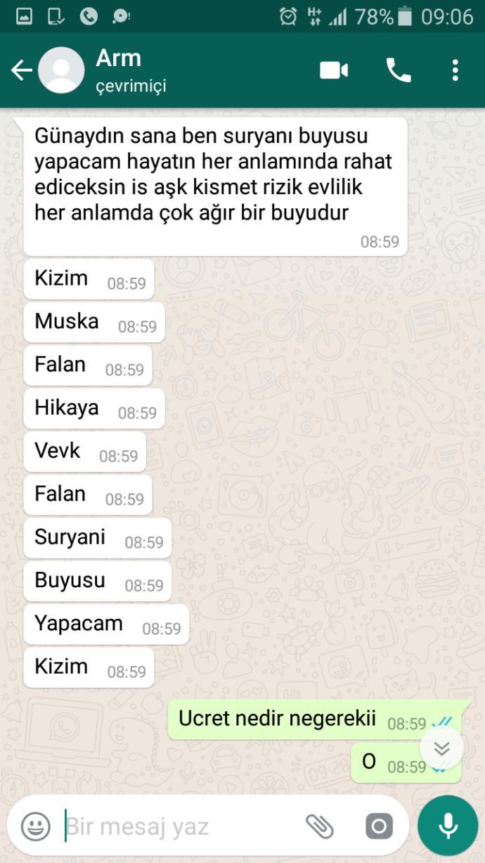 Sans muskasi yapan hoca ariyorum adam buyucu cikti sans kismet muskasi yapan varmi?