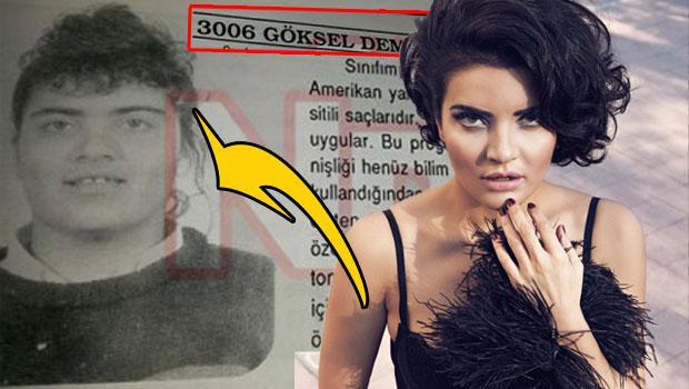 Şarkıcı Göksel'in lise fotoğrafı interneti salladı. Siz de böyle evrim geçirdiniz mi?