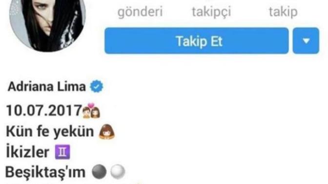 Adriana Lima'nın Instagram güncellemesi hakkında ne düşünüyorsunuz?