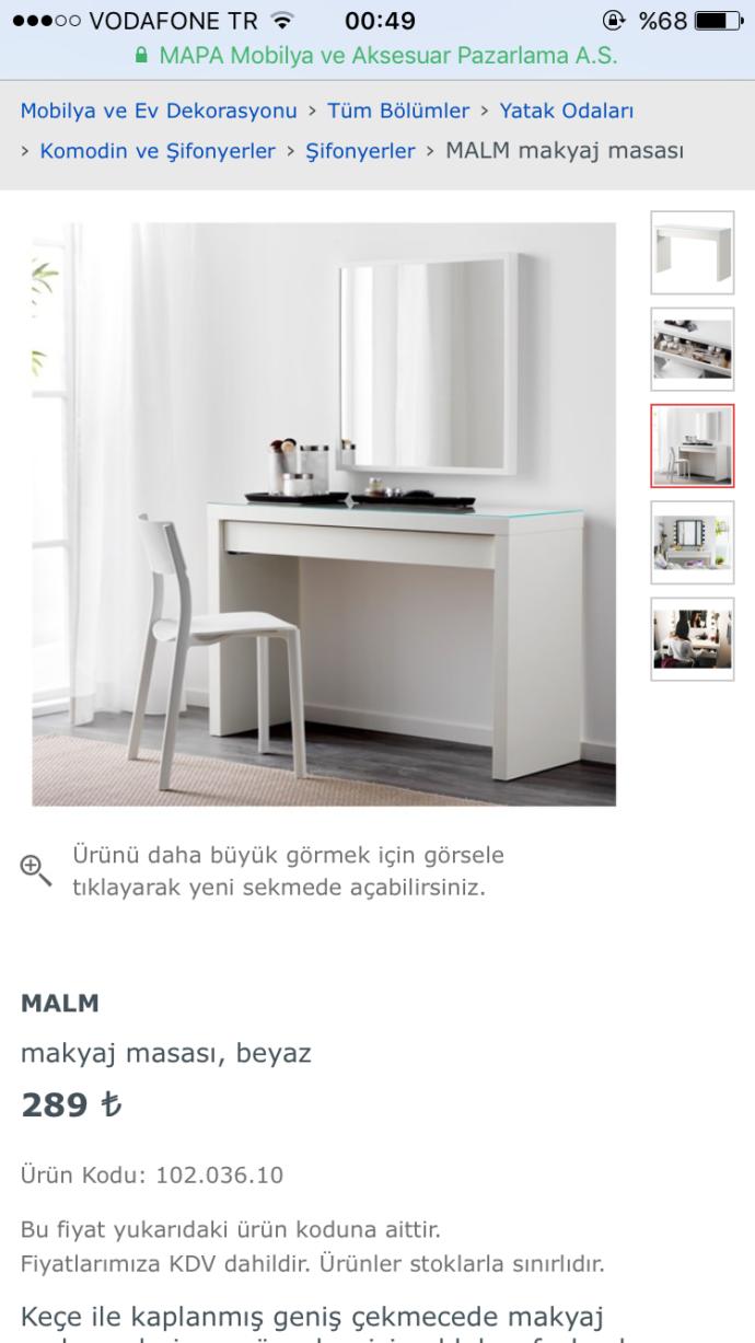 Bu masayı alcam çalışma masası olarak sizcee?