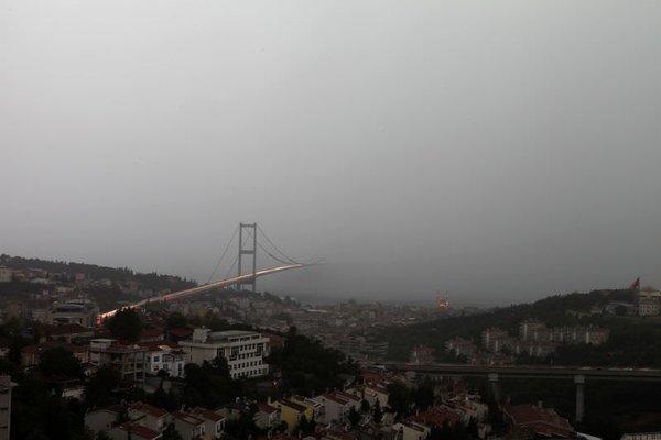 İstanbul  böyle kasırga görmedi! İklimler mi degişiyor size?
