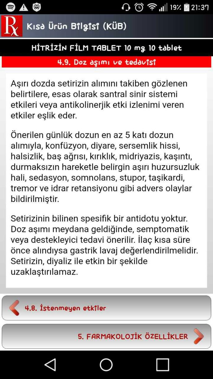 Çok Fazla Alerji Hapı İçersek Ne Olur?