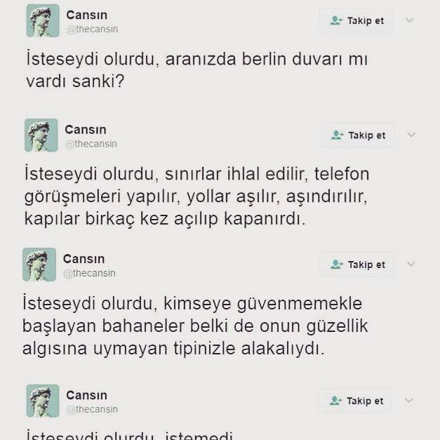 "İsteseydi..." cümleyi nasıl tamamlardınız?
