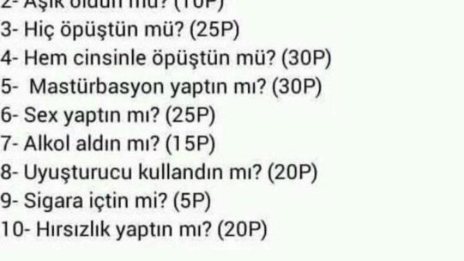 Ne kadar günahkarsınız?