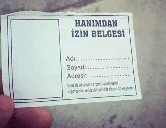 Bir yere giderken eşinizden izin alır mısınız?