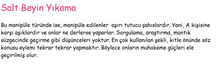Manipülasyonlar zeki insanların vazgeçilmezi! Ya siz hayatınızda hangi manipülasyon tekniğini daha çok kullanıyorsunuz?