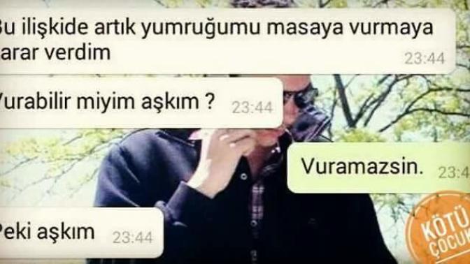 Erkek dediğin sizce masaya yumruğunu vurmalı mı?