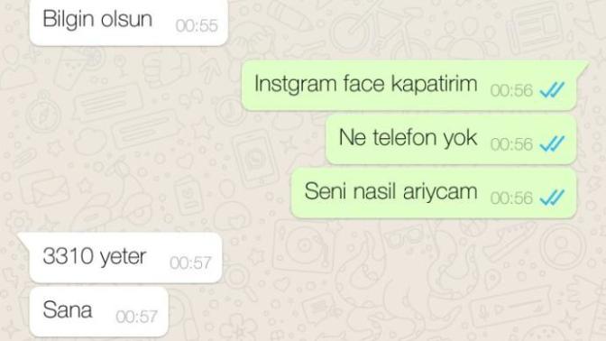 Bazı konuşmalarımızı attım. Bu beni seviyor mu gerçekten?