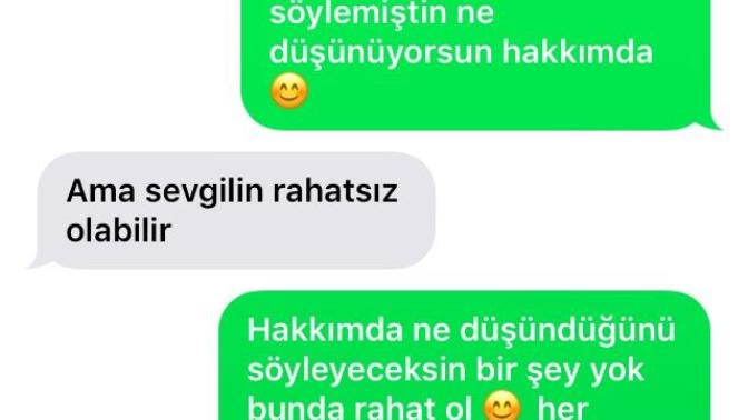 SEvgilim bu mesajlardan etkilenmiş midir?