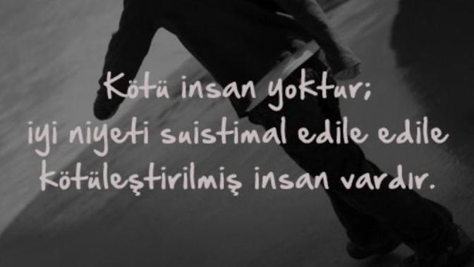 İyi niyetinizi suistimal eden insanlara tavrınız ne olur?
